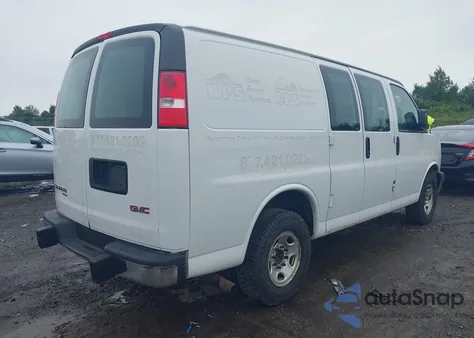 2016 GMC Savana 2500 Work Van z USA, uszkodzony, nr VIN 1GTW7AFF7G1161165